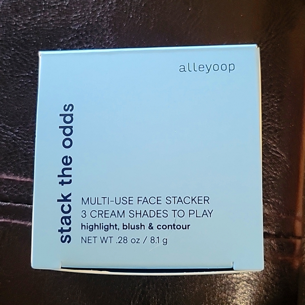 Alleyoop Stack The Odds multi-use Bronzer, Blush and Highlighter trio.